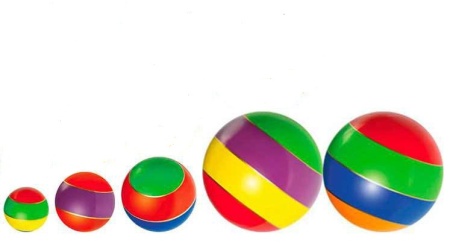 Купить Мячи резиновые (комплект из 5 мячей различного диаметра) в Дагестанскиеогни 