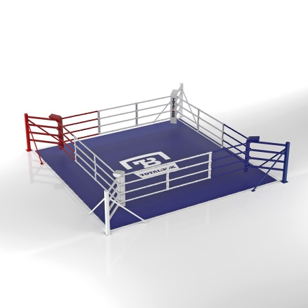Купить Ринг боксерский напольный Totalbox на упорах 4х4м в Дагестанскиеогни 