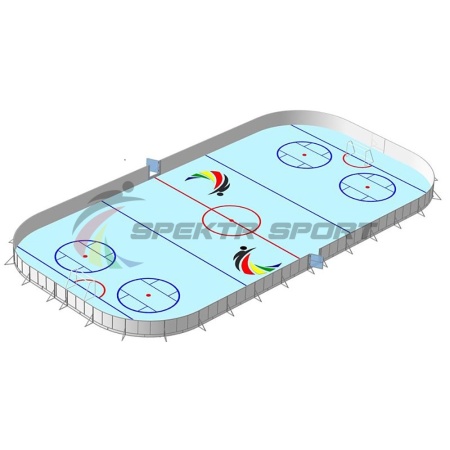 Купить Хоккейная коробка, борта фанера 12 мм, 30×15 в Дагестанскиеогни 